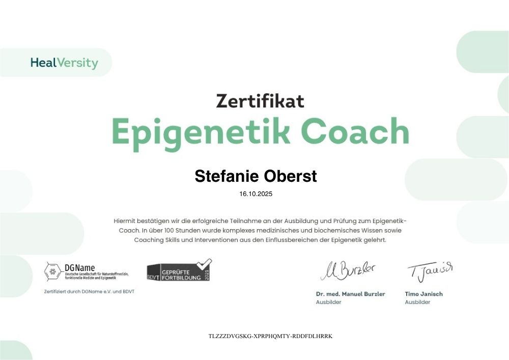 epigenetik-coach-stefanie-oberst epigenetik coach stefanie oberst
